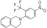CAS 登录号：914348-89-3, 1,2,3,4-四氢-2-[4-硝基-2-(三氟甲基)苯基]异喹啉