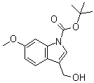 CAS 登录号：914349-08-9, 3-(羟基甲基)-6-甲氧基吲哚-1-羧酸叔丁酯