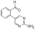 structure of CAS# 914349-52-3, 2-(2-氨基-5-嘧啶基)苯甲醛