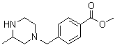 CAS # 914349-83-0, 4-[(3-Methyl-1-piperazinyl)methyl]benzoic acid methyl ester