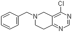 structure of CAS# 914612-23-0, 6-Benzyl-4-chloro-5,6,7,8-tetrahydropyrido[4,3-d]pyrimidine