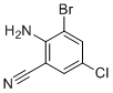 CAS # 914636-84-3, 2-Amino-3-bromo-5-chlorobenzonitrile