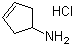 structure of CAS# 91469-55-5, 1-氨基-3-环戊烯盐酸盐