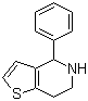 structure of CAS# 91477-84-8, 4-苯基-4,5,6,7-四氢噻吩并[3,2-c]吡啶