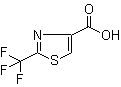 structure of CAS# 915030-08-9, 2-(三氟甲基)噻唑-4-羧酸