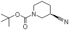 structure of CAS# 915226-44-7, (R)-1-Boc-3-氰基哌啶
