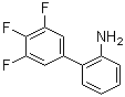 structure of CAS# 915416-45-4, 3',4',5'-Trifluorobiphenyl-2-ylamine