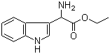 CAS # 91566-74-4, alpha-Aminoindole-3-acetic acid ethyl ester