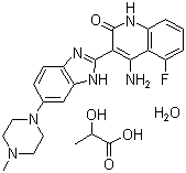 structure of CAS# 915769-50-5, Dovitinib