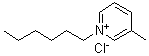 structure of CAS# 916730-40-0, 1-Hexyl-3-methylpyridinium chloride