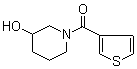 structure of CAS# 916791-29-2, (3-羟基-1-哌啶基)-3-噻吩基甲酮