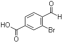 structure of CAS# 91760-66-6, 3-Bromo-4-formylbenzoic acid