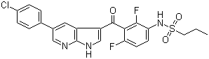 structure of CAS# 918504-65-1, 维罗非尼