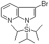 CAS # 918525-02-7, 3-Bromo-1-[tris(1-methylethyl)silyl]-1H-pyrrolo[2,3-b]pyridine