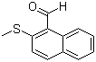 CAS # 91922-60-0, 2-(Methylthio)-1-naphthaldehyde, 2-(methylthio)-1-Naphthalenecarboxaldehyde