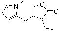 structure of CAS# 92-13-7, Pilocarpine