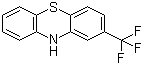 structure of CAS# 92-30-8, 2-(Trifluoromethyl)phenothiazine