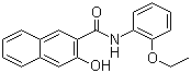 structure of CAS# 92-74-0, 3-Hydroxy-2-naphthoyl-ortho-phenetidide