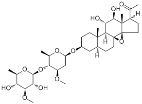 CAS # 920502-42-7, Tenacigenoside A, 3-O-Pachybiosyl-17beta-tenacigenin B