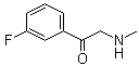 CAS 登录号：920804-03-1, 2-(甲基氨基)-1-(3-氟苯基)乙酮