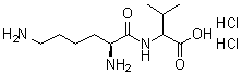 CAS # 92218-55-8, N-L-Lysylvaline dihydrochloride