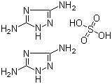 structure of CAS# 92278-55-2, 1H-1,2,4-Triazole-3,5-diamine sulfate (2:1)