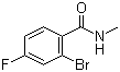 structure of CAS# 923138-87-8, N-Methyl-2-bromo-4-fluorobenzamide