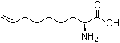 structure of CAS# 924307-76-6, (2S)-2-氨基-8-壬烯酸