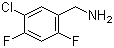 structure of CAS# 924818-16-6, 5-氯-2,4-二氟苄胺
