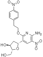 CAS # 927186-60-5, (1R)-1-C-[6-Amino-5-nitro-2-[2-(4-nitrophenyl)ethoxy]-3-pyridinyl]-1,4-anhydro-2-deoxy-D-erythro-pentitol