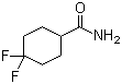 structure of CAS# 927209-98-1, 4,4-Difluorocyclohexanecarboxamide