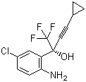 CAS # 927812-33-7, (R)-5-Chloro-alpha-(cyclopropylethynyl)-2-amino-alpha-(trifluoromethyl)benzenemethanol