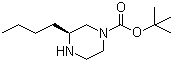 structure of CAS# 928025-60-9, (3S)-3-丁基-1-哌嗪甲酸叔丁酯