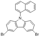 structure of CAS# 929103-28-6, 3,6-二溴-N-(1-萘基)咔唑