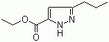 structure of CAS# 92945-27-2, 3-丙基吡唑-5-甲酸乙酯