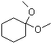 structure of CAS# 933-40-4, 1,1-Dimethoxycyclohexane