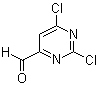 CAS # 933746-24-8, 2,6-Dichloro-4-pyrimidinecarboxaldehyde