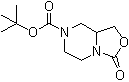 structure of CAS# 935544-47-1, 四氢-3-氧代-3H-恶唑并[3,4-a]吡嗪-7(1H)-羧酸叔丁酯