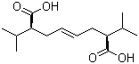 CAS 登录号：935847-26-0, (2S,4E,7S)-2,7-双(1-甲基乙基)-4-辛烯二酸