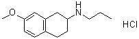 CAS # 93601-93-5, 1,2,3,4-Tetrahydro-7-methoxy-N-propyl-2-naphthalenamine hydrochloride