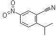CAS 登录号：936125-96-1, 2-异丙基-5-硝基苯甲腈