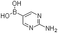 structure of CAS# 936250-22-5, 2-Aminopyrimidine-5-boronic acid