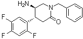 CAS 登录号：936482-13-2, (4R,5R)-rel-5-氨基-1-(苯基甲基)-4-(2,4,5-三氟苯基)-2-哌啶酮
