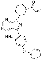 CAS # 936563-87-0, 1-[3-[4-Amino-3-(4-phenoxyphenyl)-1H-pyrazolo[3,4-d]pyrimidin-1-yl]piperidin-1-yl]prop-2-en-1-one