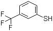 structure of CAS# 937-00-8, 3-(Trifluoromethyl)thiophenol