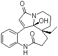 CAS # 93710-27-1, Leuconolam, (8aR,12aS,14bS)-8a-Ethyl-7,8,8a,10,11,12a-hexahydro-12a-hydroxyindolizino[8,1-ef][1]benzazonine-6,13(5H,9H)-dione