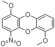 CAS # 93717-75-0, 1,6-Dimethoxy-4-nitrodibenzo[b,e][1,4]dioxin, 1,6-Dimethoxy-4-nitrodibenzo-p-dioxin
