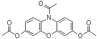 10-Acetyl-3,7-phenoxazinediol diacetate molecular structure (CAS 93729-77-2)
