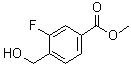 structure of CAS# 937636-18-5, 3-氟-4-(羟基甲基)苯甲酸甲酯