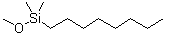 structure of CAS# 93804-29-6, 二甲基辛基甲氧基硅烷